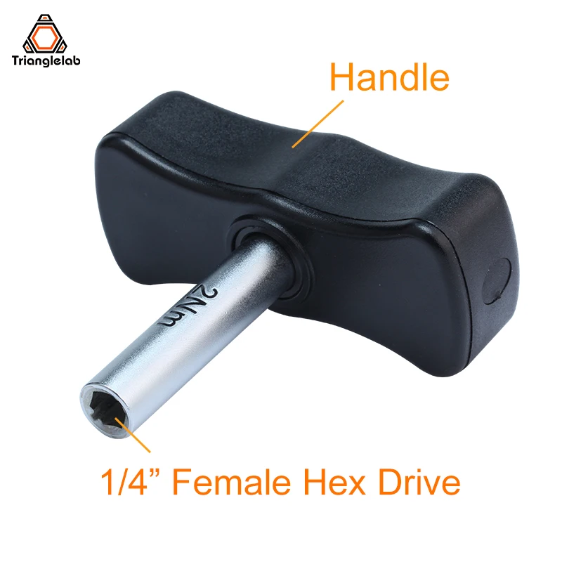 Trianglelab Preconjunto Chave de Torque 1.4 3n Seguro e Rápido Hex Soquete Chave de Torque7 mm mm para Bocal de Impressora 3d v6 Vulcão Mk8 - Imagem 4