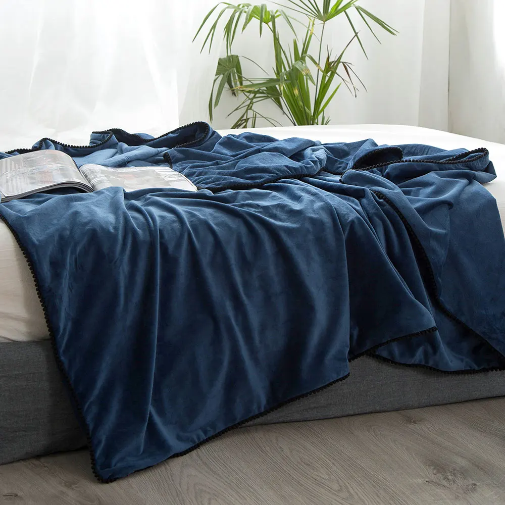 Многофункциональное бархатное теплое постельное белье, одеяло, одноцветное, авокадо, зеленое, новая жизнь, одеяло, пододеяльник, диван, меховое одеяло D20