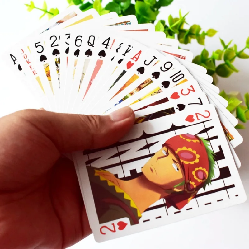 54 шт./компл. цельная коллекция Monkey D. Luffy Poker& Roronoa Zoro игровая коллекция карт детские игрушки подарок