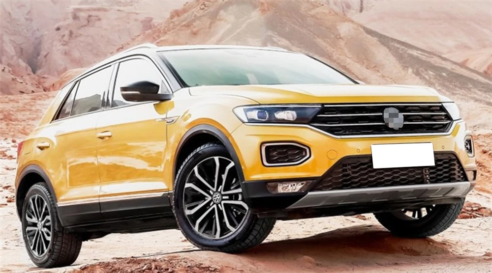 Для Volkswagen VW T-Roc фары автомобиля прозрачные линзы автомобильный брелок крышка