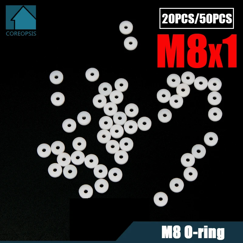 공압 M8 M10 에어 씰 와셔 PTFE 씰링 O-링 가스켓, 고압 미니 게이지 커플러 소켓