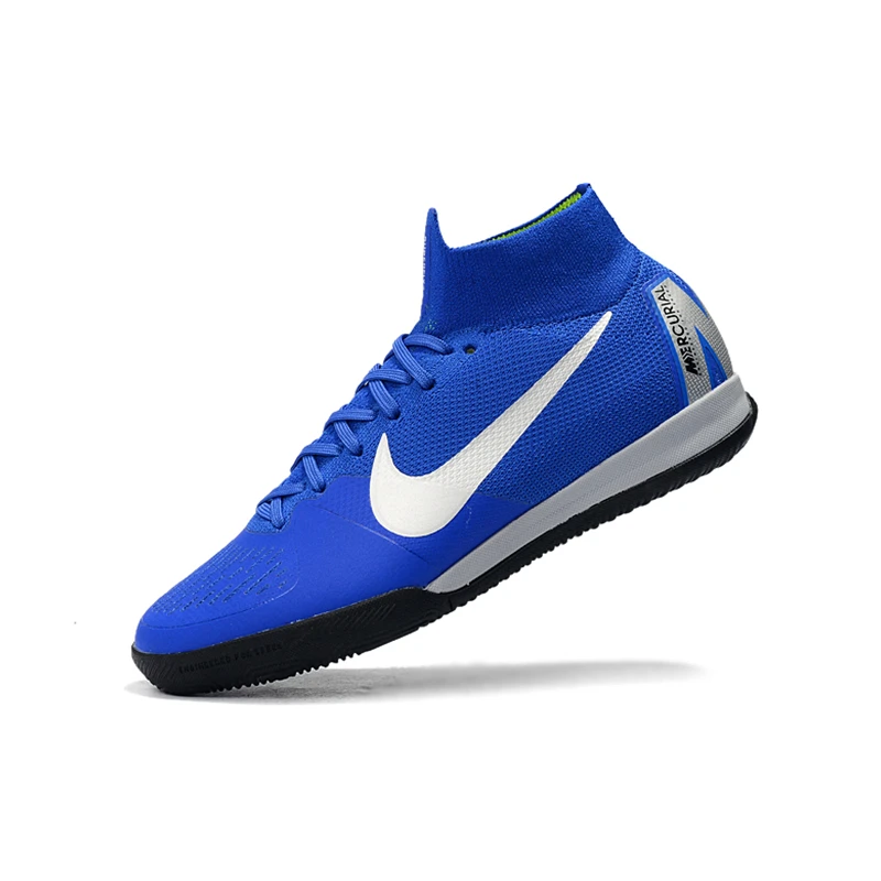 Nike Mercurial SuperflyX VI 360, элитные футбольные бутсы IC, женские футбольные бутсы для помещений, Zapatos De Futbol Hombre Tacos De