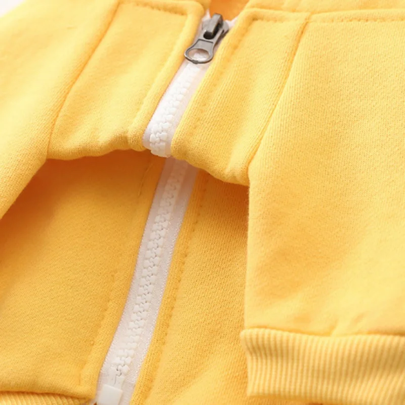 Solid Color pet coat dog hoodie sweater Zipper Coat Pet Dog Clothes Hooded Soft Cotton Dog Clothing pet products supplies