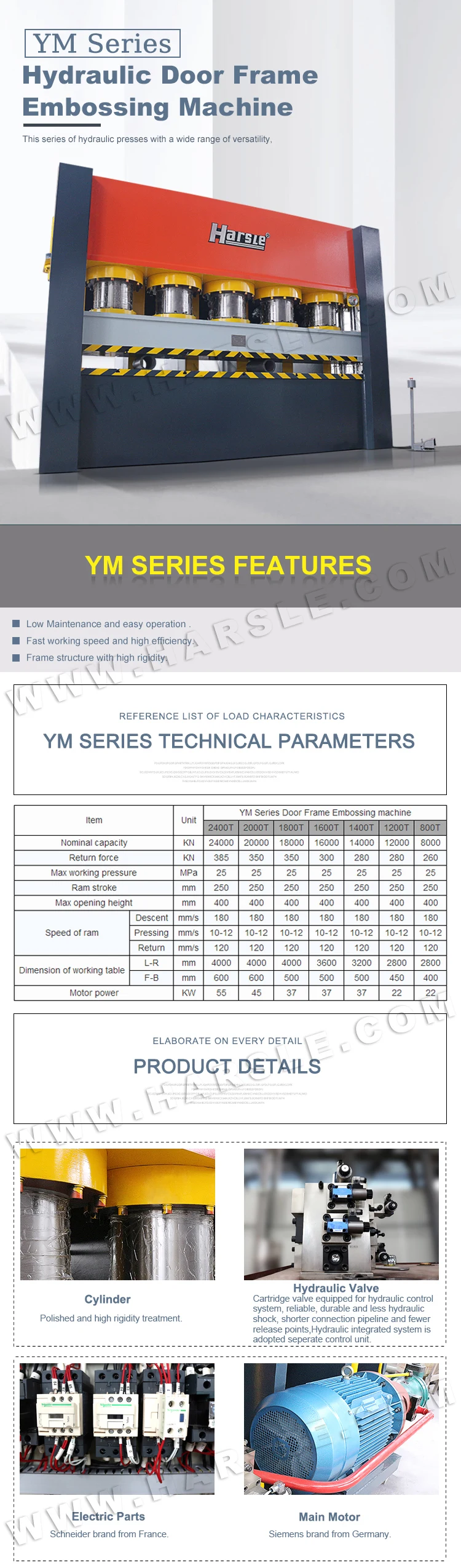 YQ32-100/YQ32-150/YQ32-200/YQ32-250/YQ32-315/YQ32-500 гидравлическая прессовочная машина/гидравлический пресс