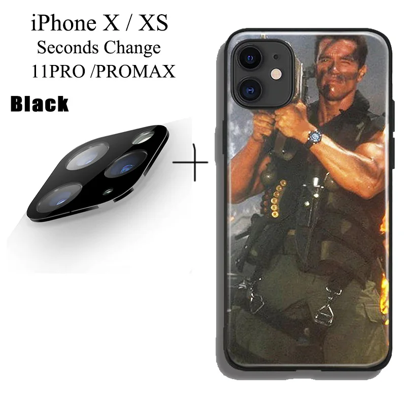 Черный мягкий силиконовый чехол для iPhone 11 PRO IX XS MAX i11 | Мобильные телефоны и
