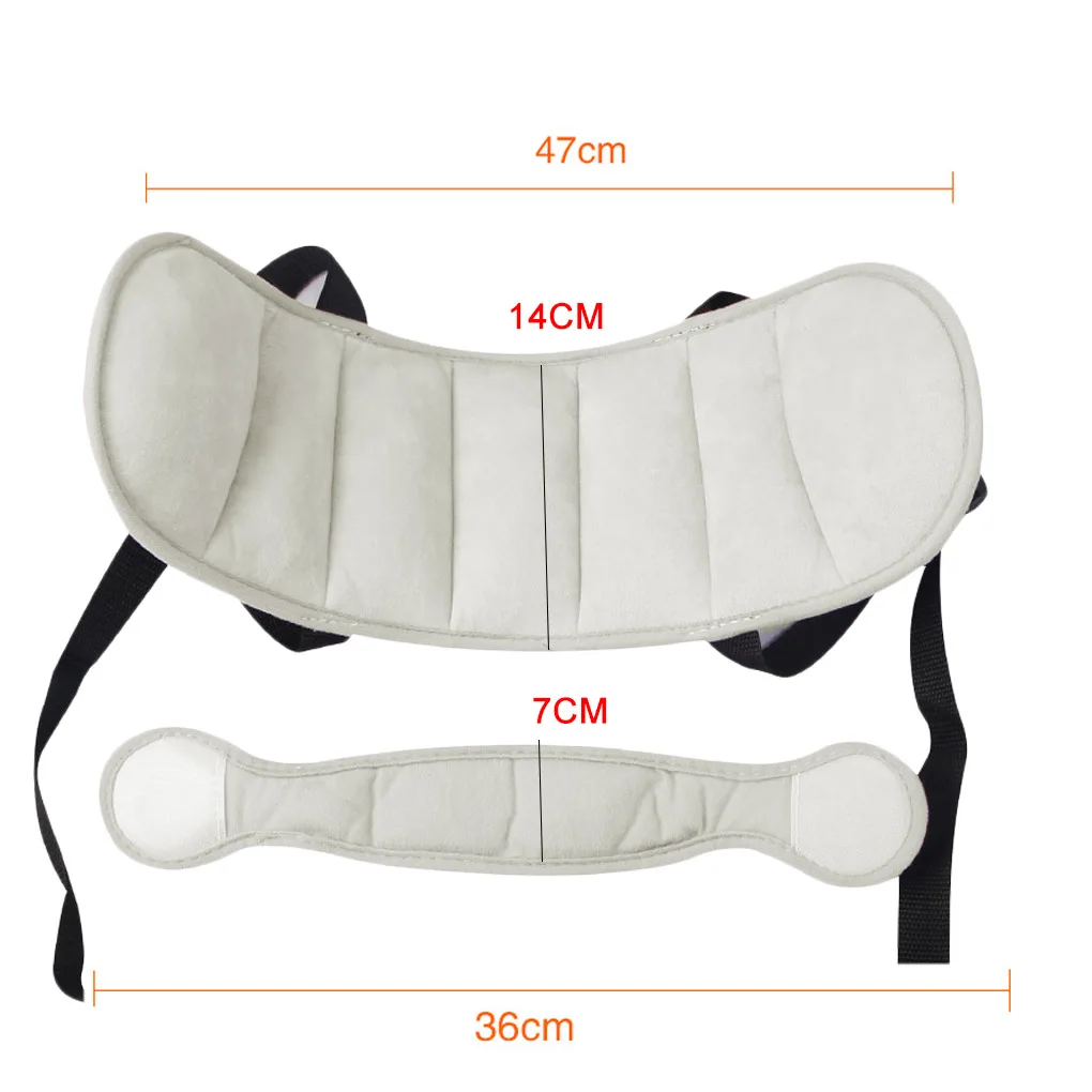 Baby Neck Protection Headrest Kids Adjustable Safety Seat Head Support Fixed Sleeping Pillow