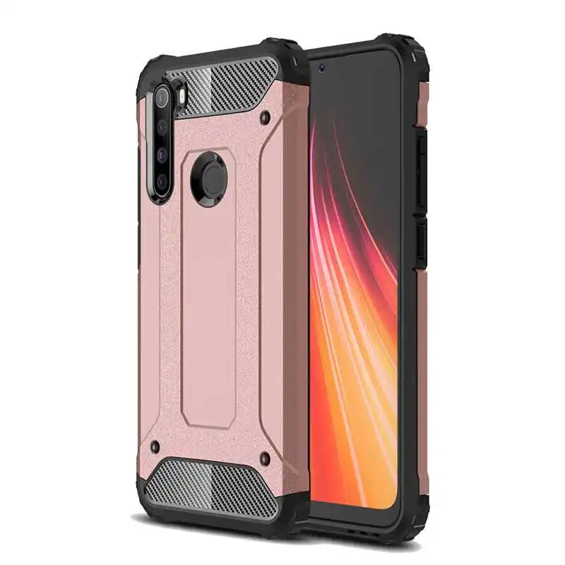 Mokoemi железная Броня ударопрочный чехол для Xiaomi Redmi Note 7 6 5 4x4 чехол для Xiaomi Redmi Note 7 6 5a 4x Pro Чехол для телефона - Цвет: Rose Gold