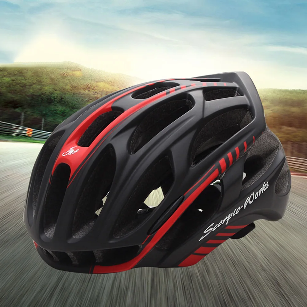 Bicycle Helmet With LED Light Men Women MTB Road Bike Safety Helmets EPS Ultralight Cycling Head Protect Capaceta Da Bicicleta BC0078 (2)