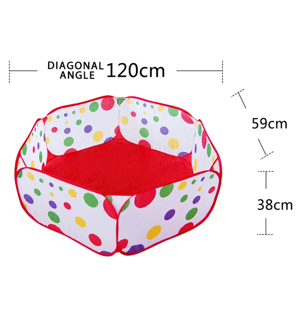 Складной детский манеж с шариками, бассейн, яма, крытая детская игрушка, игровой домик, Океанский шар, яма, детский подарок, Детская игровая палатка