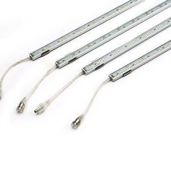 

Vehemo Camping 4Pcs LED Light Bar Led Strip Lights Car Caravan Durable Waterproof Boat LED Strip Home Decor Car Accessories