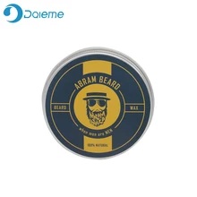 Универсальный натуральный бальзам-кондиционер для роста бороды и органический воск для усов для ухода за гладкой укладкой