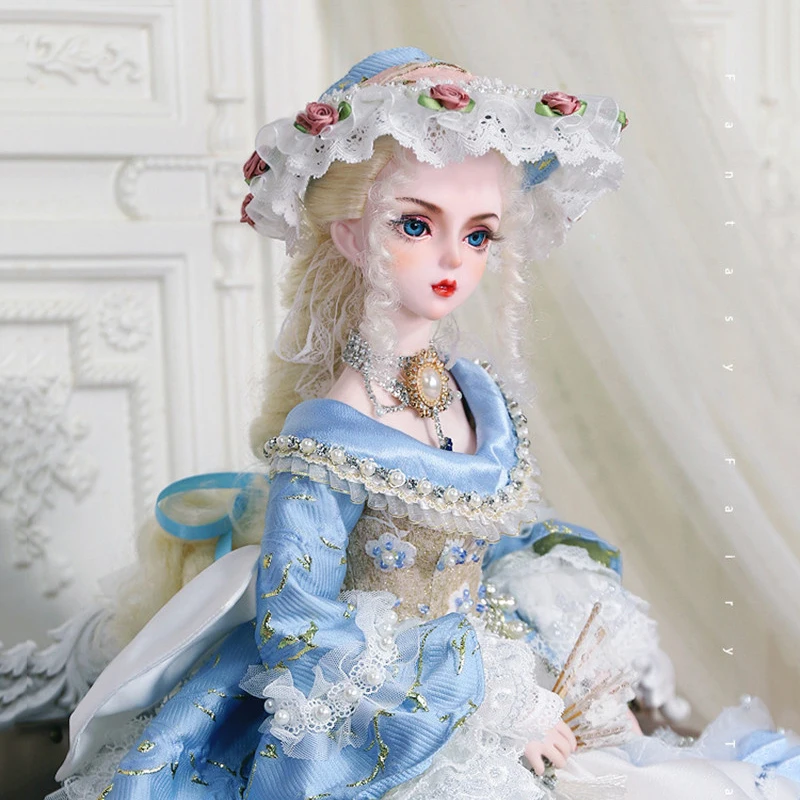 US $266.08 13 Europe Middle Ages Retro Royal Court Splendid Attire BJD Dolls 60 CM 34 Joint Movable Victoria Style Make up Dolls For Girls