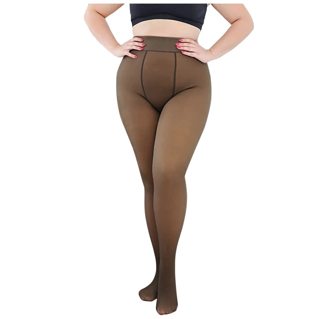 Warm Women's Tights Large Sizes  Warm Tights Ladies Large Size - Leggings  Women Fake - Aliexpress