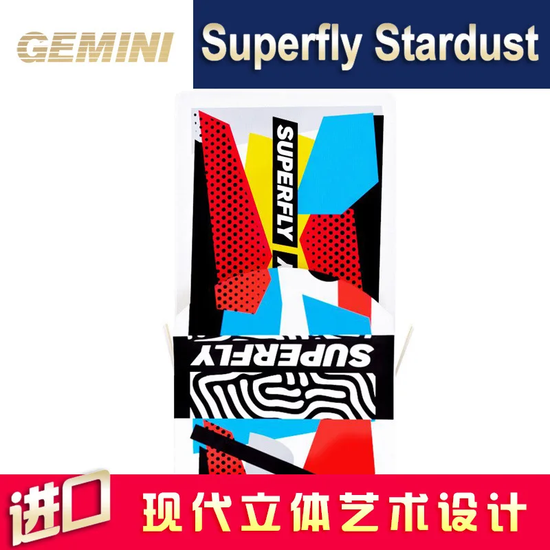 Hui qi Poker Superfly Stardust Super Fly V2 Dreamy Import коллекция в форме цветка игральные карты