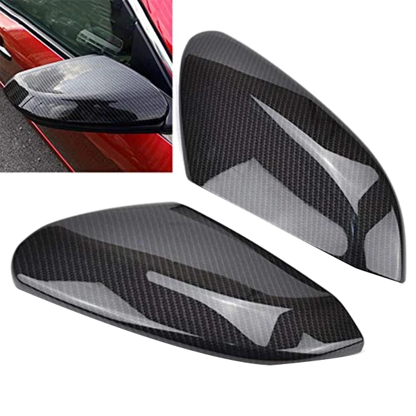 Carbon Fiber Rear View Side Mirror Cover Rear View for Honda Civic 10Th