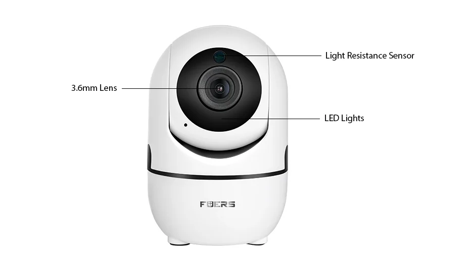 security cameras with audio Fuers HD 1080P Tuya Smart Camera Surveillance Camera Home Security Indoor WiFi Wireless Pan Tilt Rotation Motion Detection Alarm wireless cctv camera for home