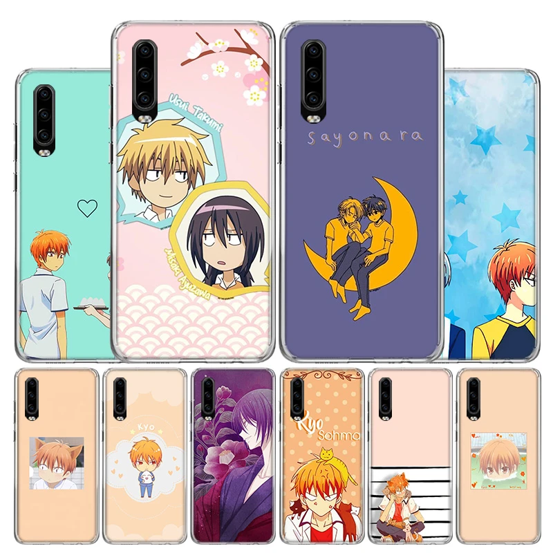 Fruits Basket Japan Anime Phone Case For Huawei P30 Lite P40 P Pro P10 P50 Mate 40 30 10 Art Customized Soft Cover Fundas Phone Case Covers Aliexpress