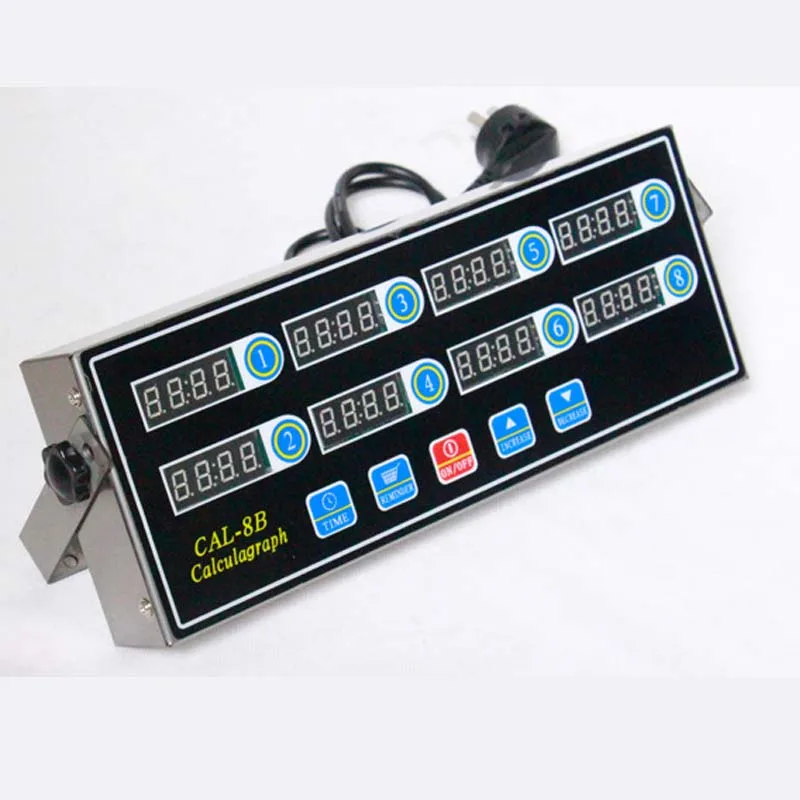 fast restaurant KFC/ Mcdonald kitchen commercial 6/ 8 digital channel timer multi digital kitchen countdown timer