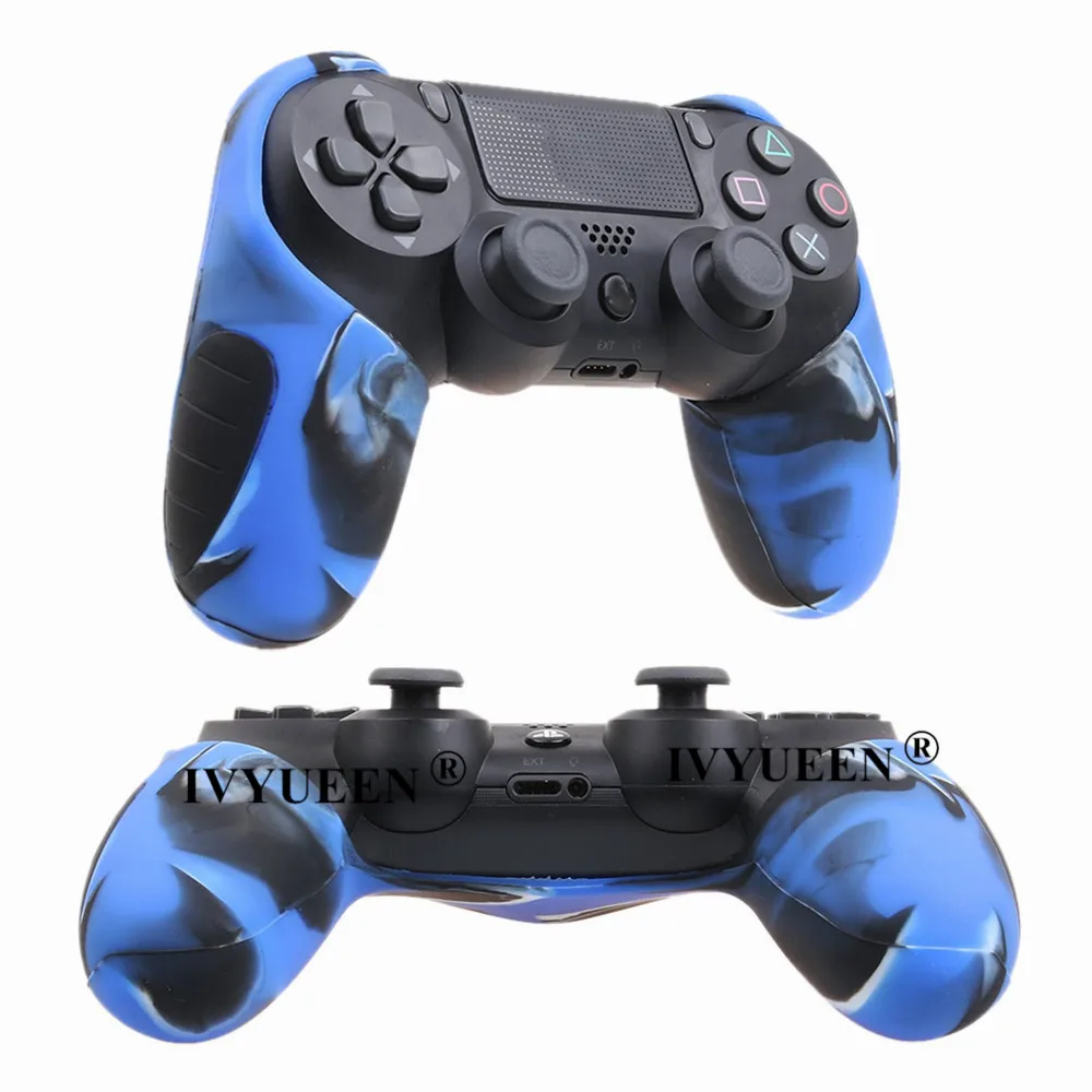 for PlayStation 4 ps4 Pro slim controller silicone case skin 21