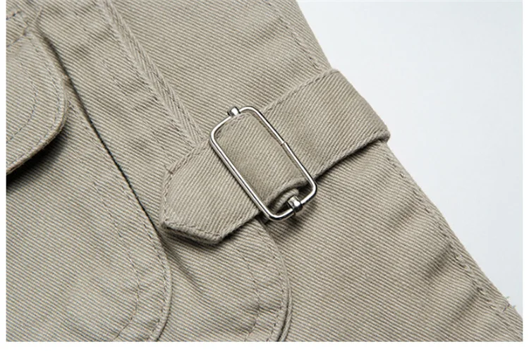 Cotton Men Waistcoat Spring And Autumn Multi-pockets Photography Fishing Vest Men's Middle-aged Waistcoat Work Clothes Waistcoat