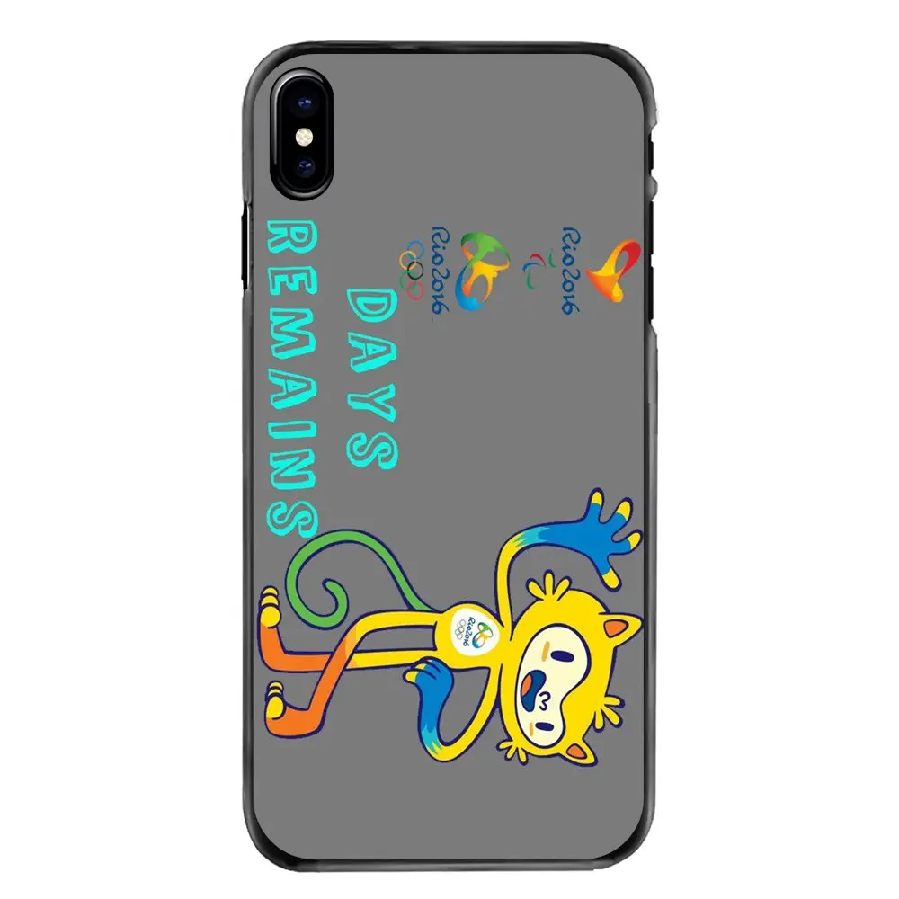 2016 чехол для телефона с логотипом летних игр в Рио де Жанейро iPhone 11 Pro iPod Touch 4 4S 5 5S 5C
