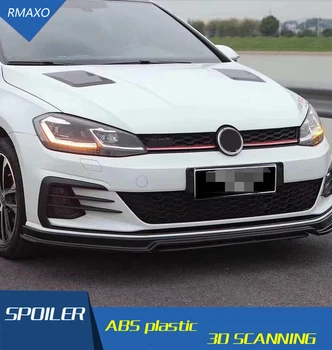 

For Volkswagen GOLF 7 GTI Body kit spoiler 2014-2018 For GOLF ABS Rear lip rear spoiler front Bumper Diffuser Bumpers Protector