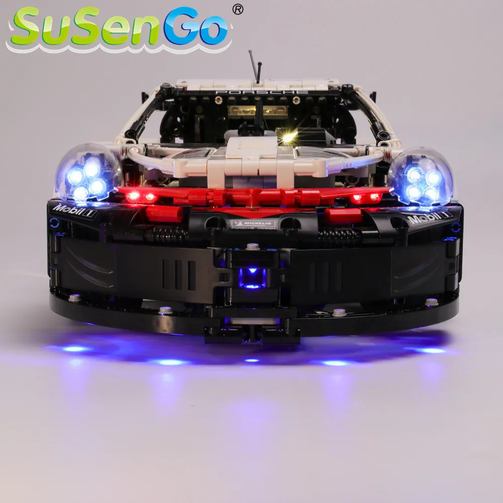 SuSenGo набор светодиодных светильников для 42096 серии Technic комплект освещения