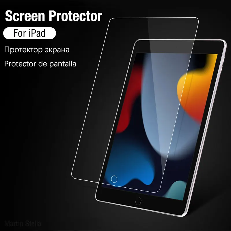 Dla Ipad 10.2 9 9th 8 6th Mini 6 8.3 2021 5 4 szkło hartowane Screen Protector na Ipad Air 4 2020 3 2 1 Pro 11 12.9 10.5 9.7 Film