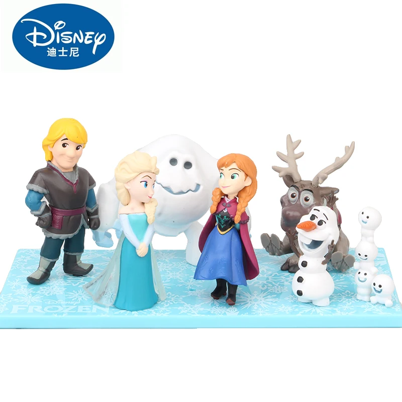 Фигурки героев мультфильма Disney Холодное сердце 2 аниме куклы Снежной королевы