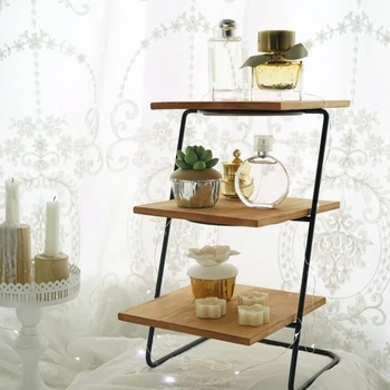 

Top-Wooden Cake Pans Wood Cake Stands Sen Dessert Table Decorations Wood Tray Wedding Table Dim Sum Decoration