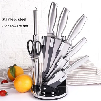 

9-piece kitchen stainless steel gift set knife kitchen knife set
