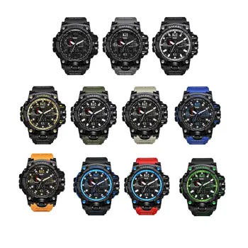 

IP68 Waterproof Men Digital Wristwatch LED Outdoor Sports For Boys Military Climbing Traveling Running Chronograph Alarm Clock