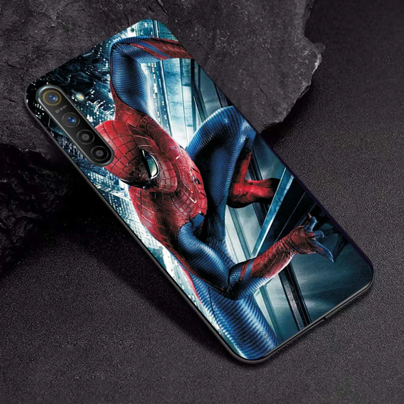 Высококачественный защитный чехол для OPPO A3S чехол A7 AX7 Marvel Comics мягкий TPU чехол для OPPO R17 RX17 Neo K1 A9 A5 A5 A11X чехол Крышка Realme XT X2 - Цвет: TPUBLK624