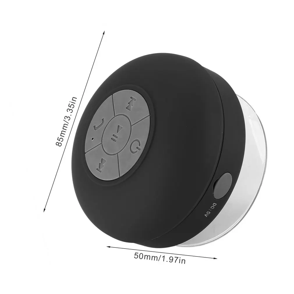 Мини Беспроводная Bluetooth колонка, портативная Водонепроницаемая душевая Колонка для телефона, MP3, Bluetooth приемник,, автомобильная колонка
