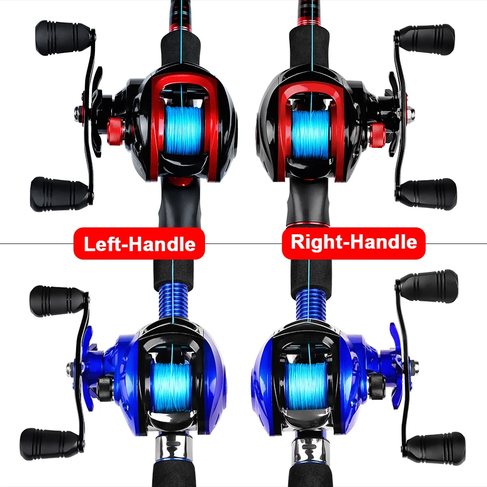 SHILIHUI Baitcasting Reels 7.1:1 Saltwater 10KG Dax Drag