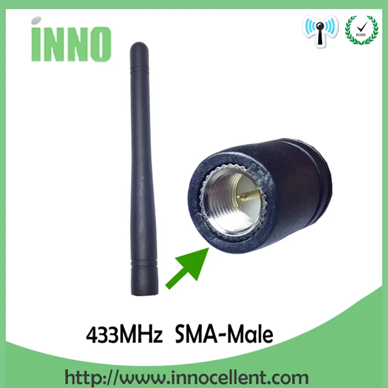 

10pcs 433MHz antenna 3dBi SMA Male Connector antenne 433 mhz waterproof directional antena wireless Lorawan antennas watermeter