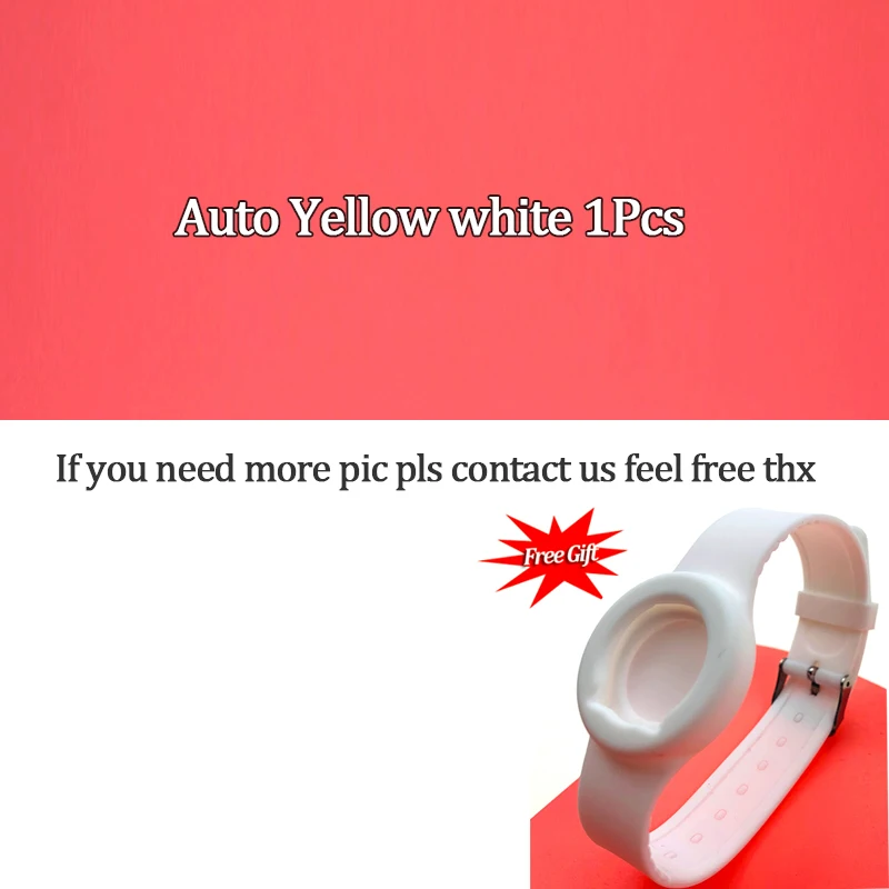 Auto Yellow white Автоматический захват для Pokemon GO Plus Bluetooth браслет часы игра игрушка умный Браслет для Pokemon GO Plus - Цвет: Auto Yellow white