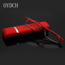 Высококачественные деловые мужские и женские полуоправные очки для чтения из нержавеющей стали плюс TR90 материал для отправки очков