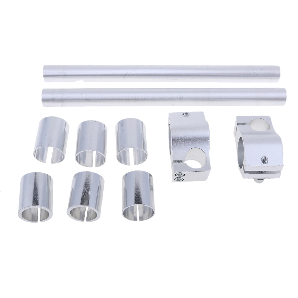 1 комплект, новинка, устанавливаемое на руль крепление Регулируемый ЧПУ Поднятый Клип на вилка трубка 25/29/30 мм