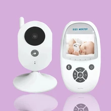 Беспроводной цветной детский монитор, видео няня, электронный контроль температуры, камера безопасности с ночным видением 302