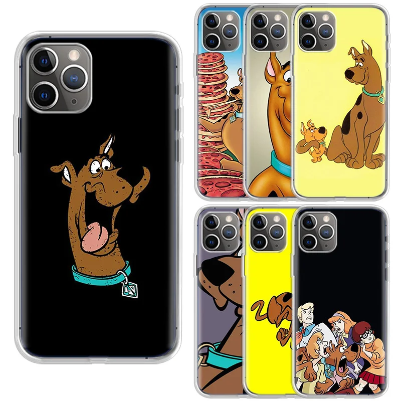 Чехол Scooby Doo для телефона iPhone 12 7 8 Plus X XS Max XR задний 5s SE 2020 6 6s 11Pro чехол