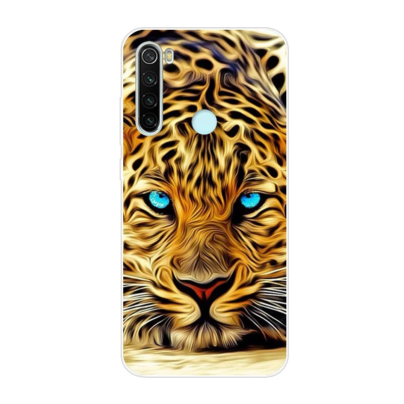 Абрикосовый Чехол из ТПУ для Xiaomi Redmi Note 8, мягкий силиконовый чехол для Xiaomi Redmi Note 8 Pro, чехол для Redmi Note8 8Pro, чехол для телефона с рисунком - Цвет: Абрикосовый
