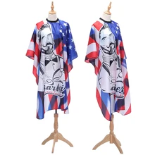 Фартук Парикмахерская накидка инструменты для волос фартук для парикмахера салон моделирование бороды Салон Парикмахерская Чистка Парикмахерская накидка платье полиэстер