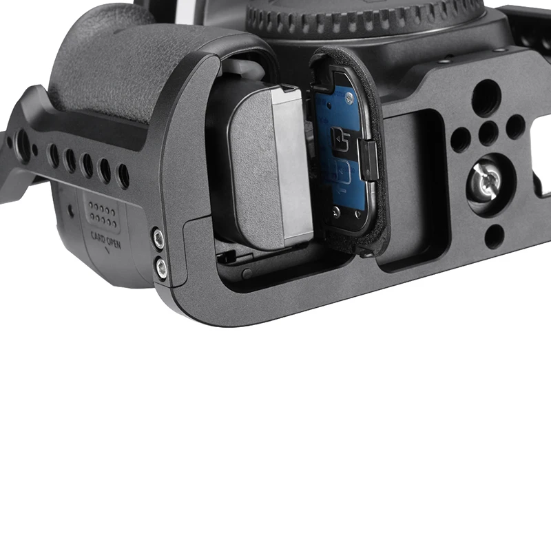 UURig C-EOS90D камера mercal Cage для Canon 90D 80D 70D удлинительная Верхняя ручка 1/4 винт для штатива DSLR камера аксессуары