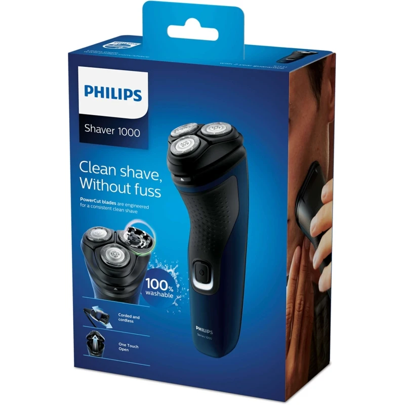 Электробритва PHILIPS S1131/41 черный|Электробритвы| |