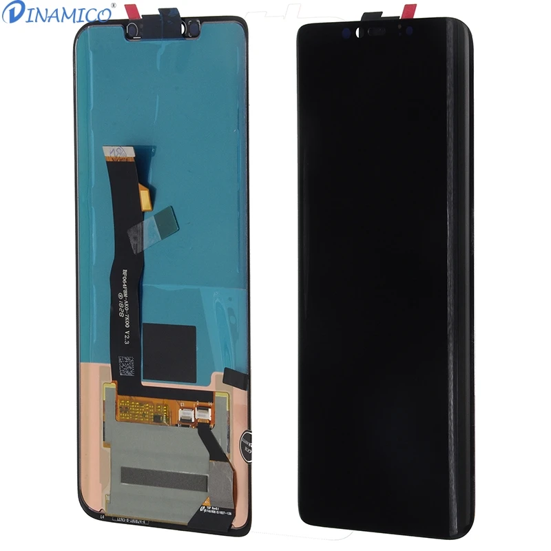 Dinamico 6,39 дюймов ЖК-экран для huawei mate 20 Pro ЖК-дисплей с кодирующий преобразователь сенсорного экрана в сборе без отпечатков пальцев