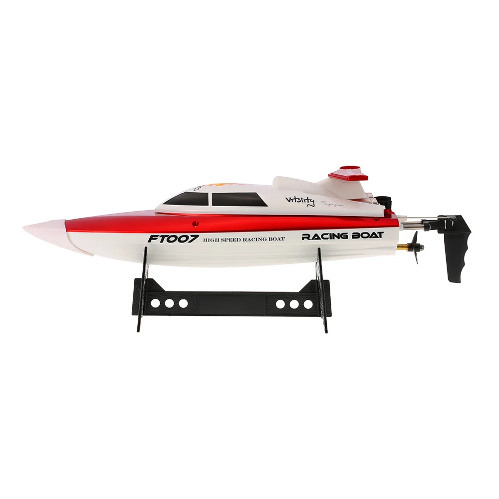 RC игрушки FT007 2,4 ГГц 4CH 20 км/ч высокоскоростные гоночные лодки электронное радио управление лодка кораблик на дистанционном управлении скорость воды лодка с передатчиком