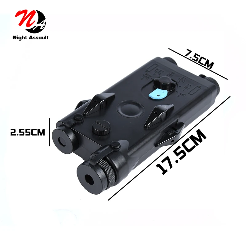 Red Dot Laser Sight Laser Sight Airsoft Nylon AN peq PEQ-2 for 20mm Rails