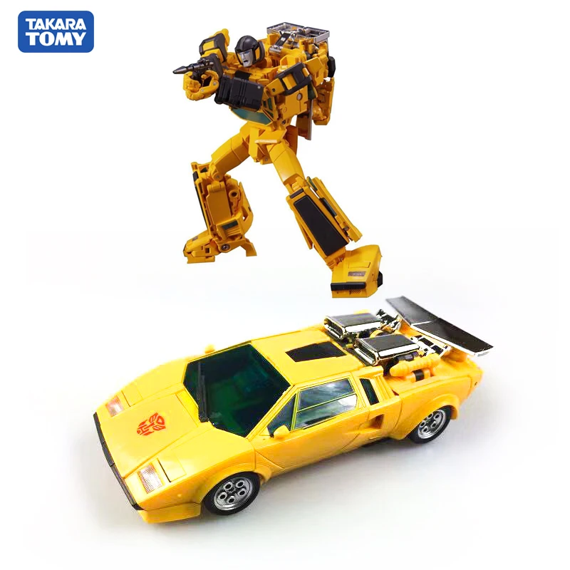 TAKARA TOMY трансформация Автоцистерна металлическая часть 18 см Sunstreaker Фигурка Игрушки Робот-трансформер подарки для детей