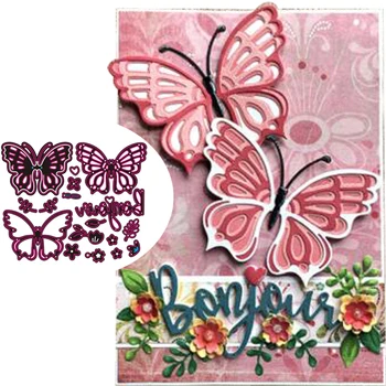 

New Design Craft Metal Cutting Dies flowers letters Coincident butterfly scrapbooking Album Paper Card Craft Embossing Die Cuts